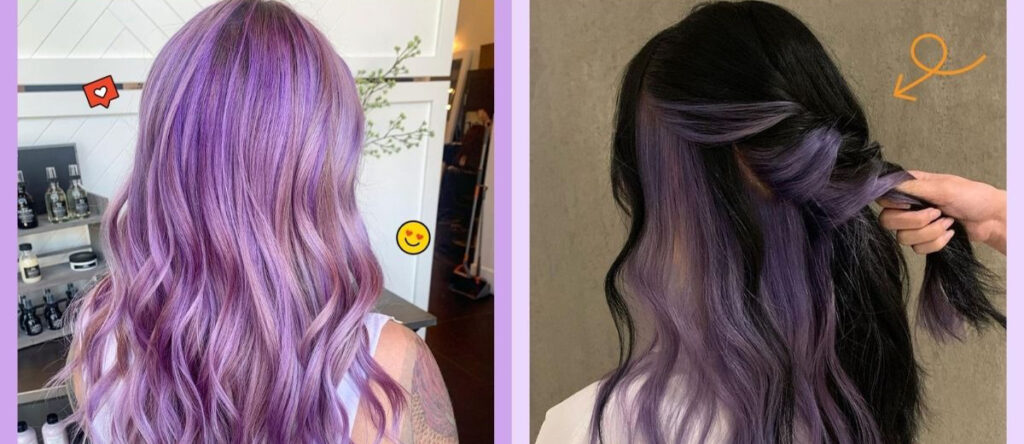 10 Beautiful Lavender Ombre Hair Color Ideas