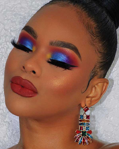 Black girls makeup ideas for different occasions