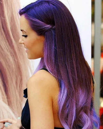 10 Beautiful Lavender Ombre Hair Color Ideas